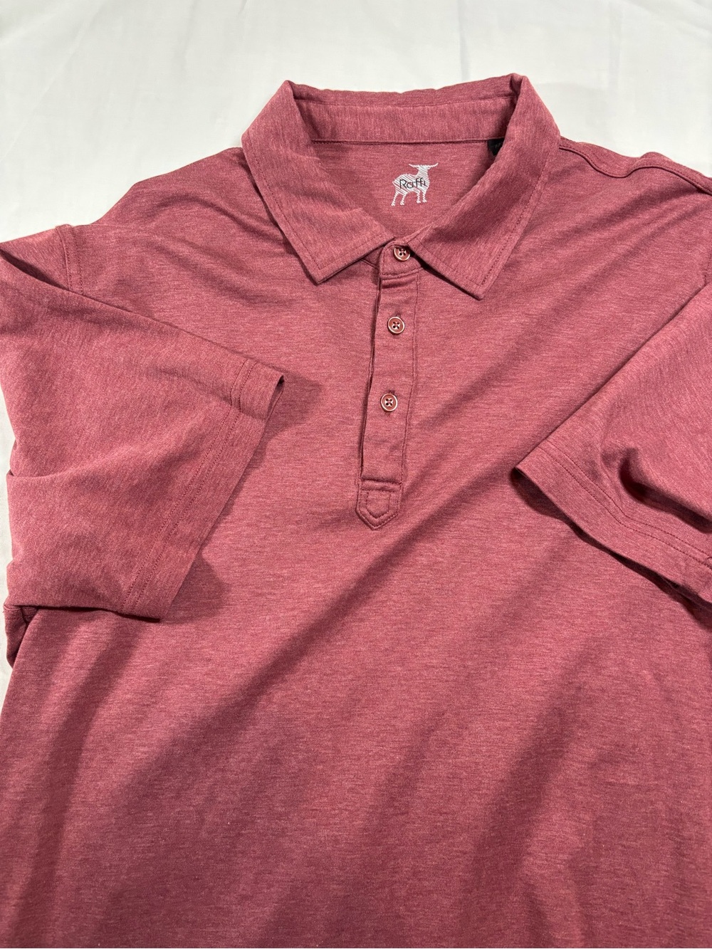 Men's Short Sleeve Polo Shirt Raffi Size 2XL